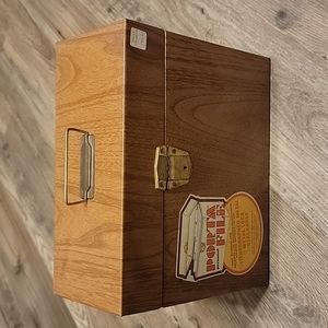 Porta File Personal File Storage with Key